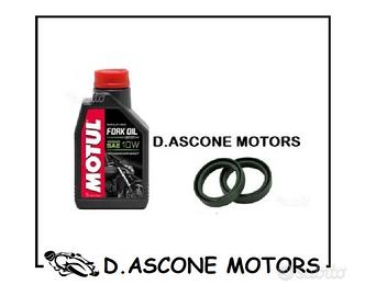 TMAX 2004 2007 COPPIA PARAOLI FORCELLA e olio 10w 