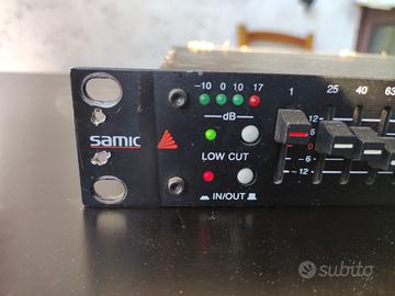 Equalizzatore Analogico SAMIC EQ - I 5
