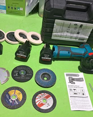 smerigliatrice angolare a batteria