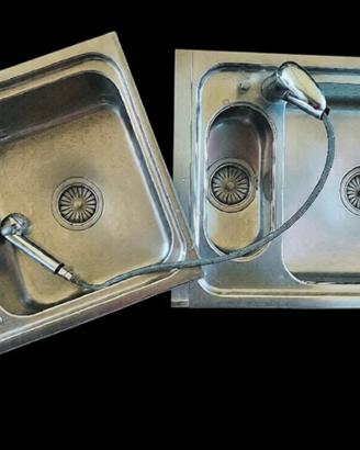 DUE Lavelli in Acciaio Inox 