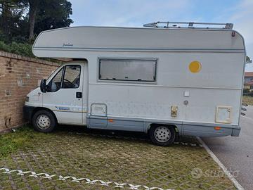 Camper mobilvetta Fiat ducato 1900 del 2001 diesel