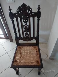 Sedie in paglia di Vienna