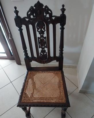 Sedie in paglia di Vienna