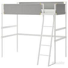 Struttura letto a soppalco,bianco  IKEA VITVAL