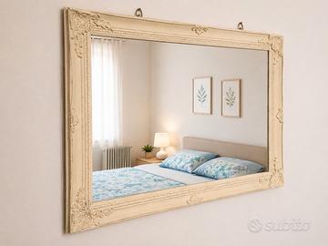 Specchio da parete shabby chic 80x60