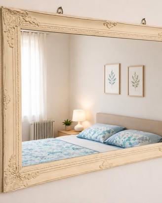 Specchio da parete shabby chic 80x60