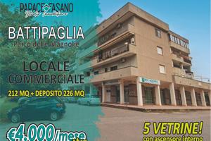 Parco delle Magnolie: 5 Vetrine + deposito