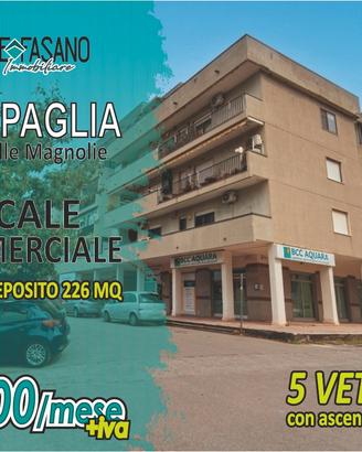 Parco delle Magnolie: 5 Vetrine + deposito