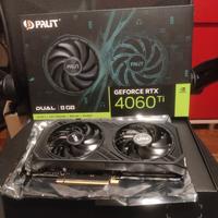 Scheda video NVIDIA RTX 4060 Ti 8 GB Palit Dual