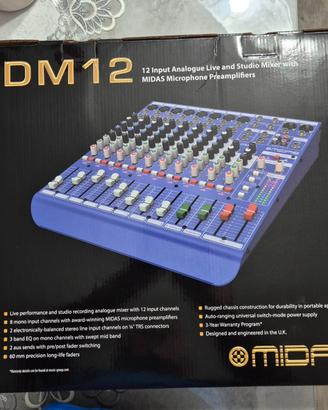 mixer MIDAS DM 12