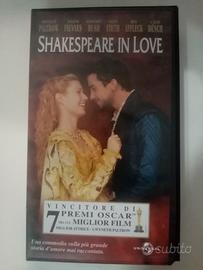 VHS Shakespeare in Love - Vincitore 7 Premi Oscar