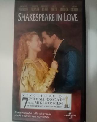 VHS Shakespeare in Love - Vincitore 7 Premi Oscar