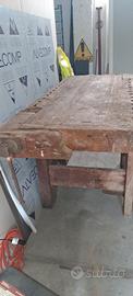 tavolo da falegname  vintage 
