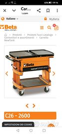 carrello Porta attrezzi beta