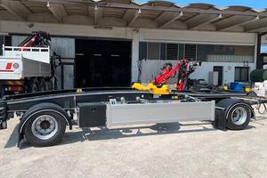 Rimorchio 2 assi con sospensioni pneumatiche Nuovo