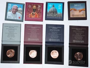 Serie Monete Vaticano Ciclo "Arte e Fede" 2020-23