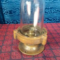 Antica Rara Lampada Nautica Archeologia Industrial