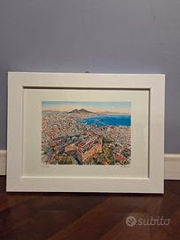 serigrafia "Napoli Castel Sant'Elmo"