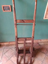antico carrello porta sacchi 