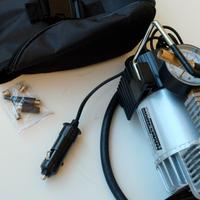 Mini compressore in alluminio, 12 Volt Mannesmann