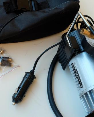 Mini compressore in alluminio, 12 Volt Mannesmann