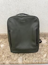 Zaino zainetto Campo Marzio in pelle leather verde