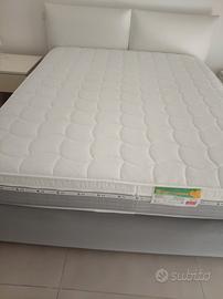 Letto matrimoniale contenitore - materasso Memory 