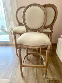 Sgabello bar shabby chic