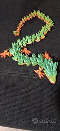 Dragone stampato in Pla