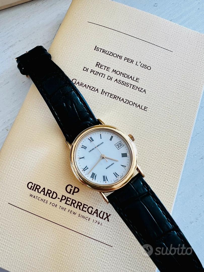 Girard Perregaux 30 Anni in Fiat 47990 Oro 18 Abbigliamento e