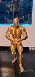 Statuina Arnold Schwarzenegger 3D Oro (14 cm)
