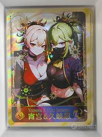 Yoimiya x Kuki - SP card Goddess Genshin Impact