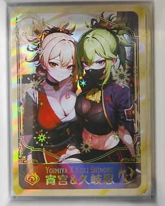 Yoimiya x Kuki - SP card Goddess Genshin Impact