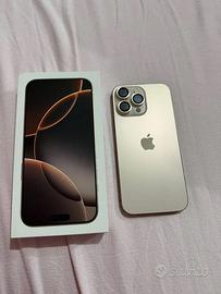 Iphone 16 pro max - 512gb - desert titanium