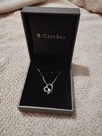 Collana B.Catcher in Argento con ciondolo a cuore