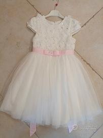 vestito bambina  cerimonia comunione 