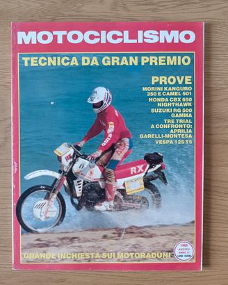 suzuki rg 500 vespa 125 t5 morini kanguro 1985
