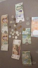 Lotto Banconote e Monete estere da Collezione