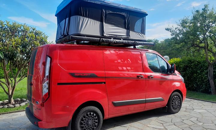 Tenda da tetto tendalino per van 4x4 camper