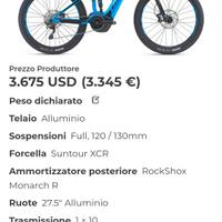 E-BIKE GIANT TRANCE E +2 XL