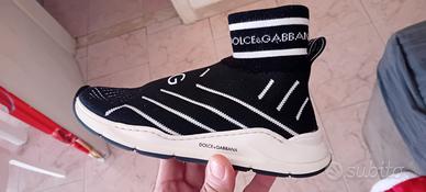 sneakers alte bambino dolce & gabbana numero 32