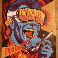 poster Foo Fighters Wallart Musica Rock 