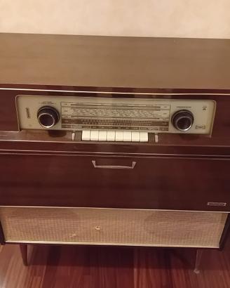 Radio giradischi vintage Grundig
