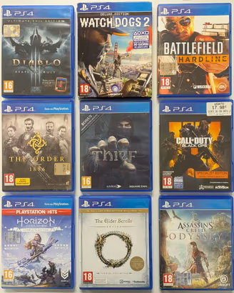 PS4 - Lotto 9 Giochi