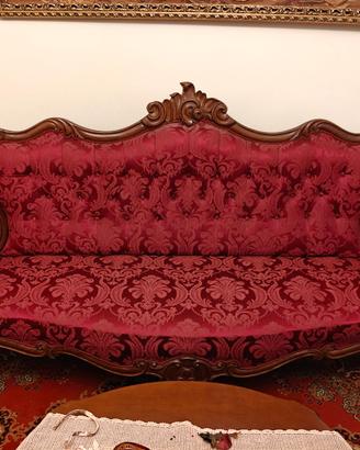 Divano e poltrone in stile Luigi Filippo