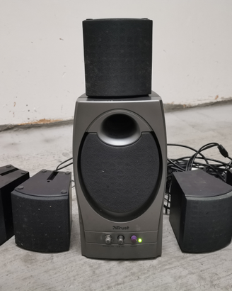Casse audio Trust 2000p 5.1 2000 Watt e subwoofer