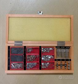 Scatola vintage ricambi compasso Original Werein