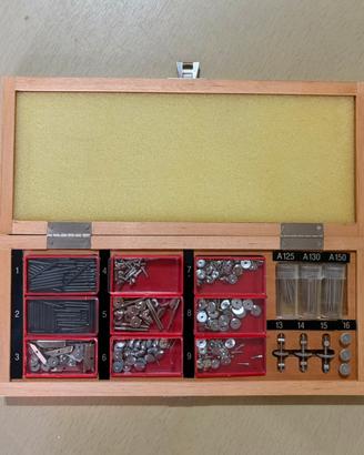 Scatola vintage ricambi compasso Original Werein