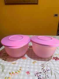Set 2 ciotole Tupperware lilla 