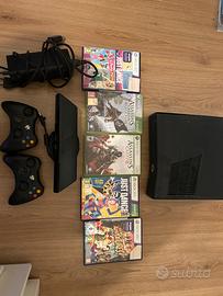 xbox 360 + 2 controller + kinect + 5 giochi